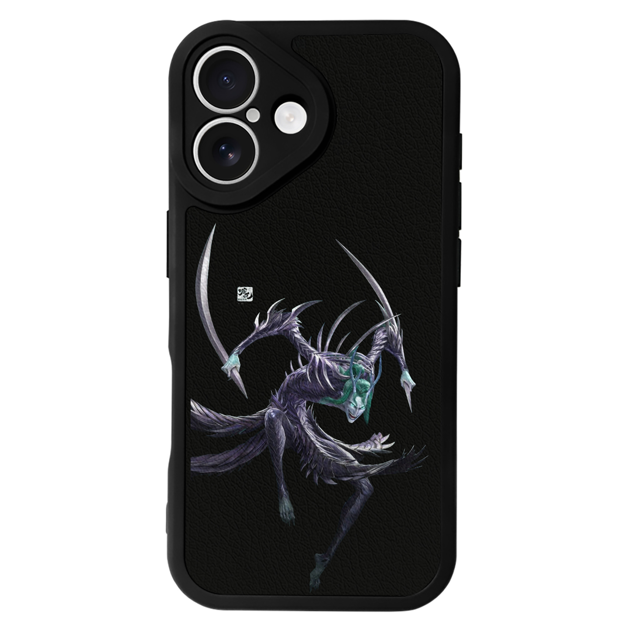 （画像用） Ne Zha 2 ナタ 魔童の大暴れ 【iPhone 16シリーズ対応】シリコンスマホケース（レザー調） 材質：シリコン